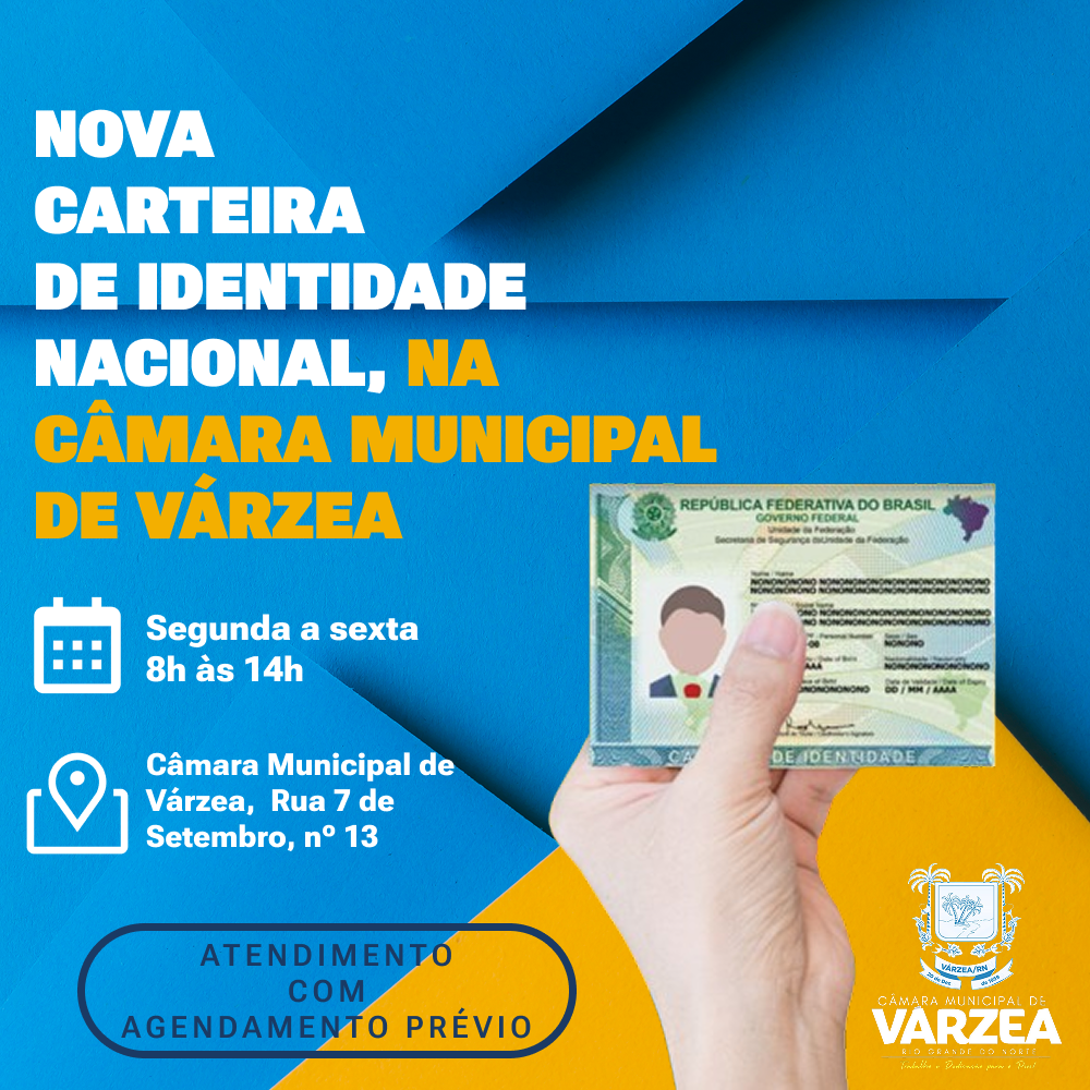 Agendamento da Carteira de Identidade