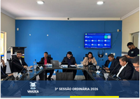 Câmara realiza 3ª Sessão Ordinária de 2026
