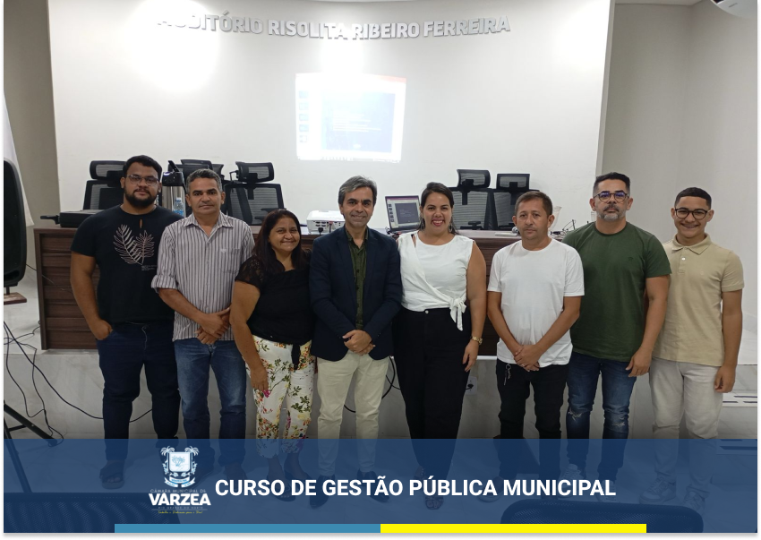 Curso de Gestão Pública Municipal com Ênfase em Transformação Digital é Ministrado na Câmara Municipal